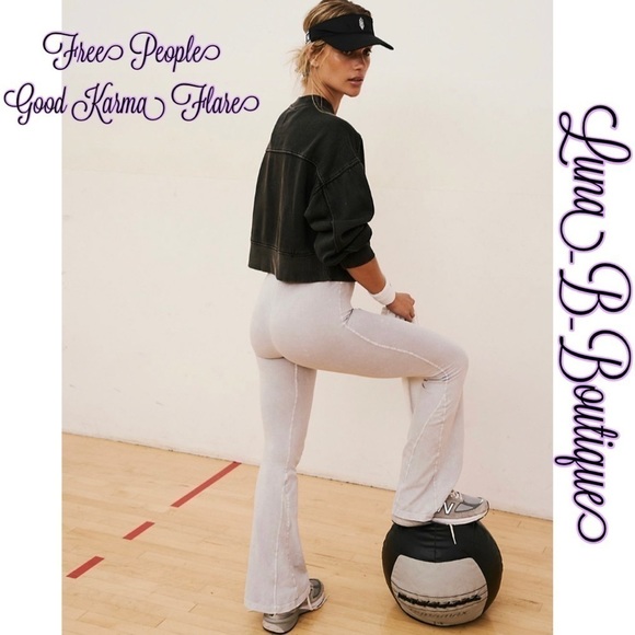 🆕⚡️Free People Good Karma Flare Leggings⚡️ - Picture 7 of 7